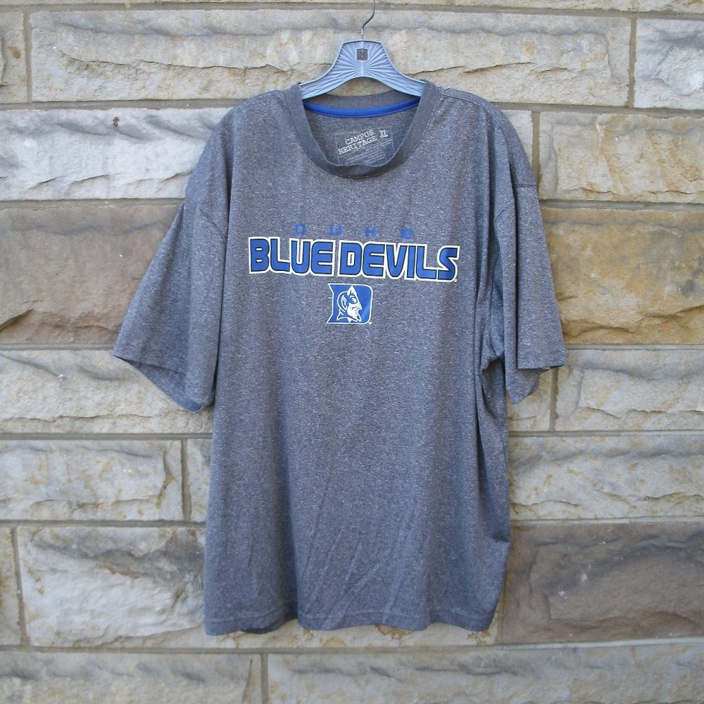 Duke University Blue Devils Gray T-Shirt Size XL